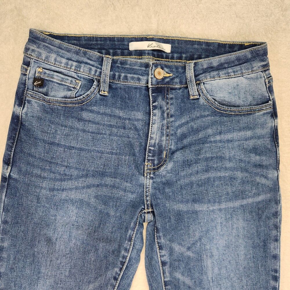 KanCan Mid Rise Skinny Jeans Size 9/28 Medium Wash KC11214CHM - Picture 3 of 10